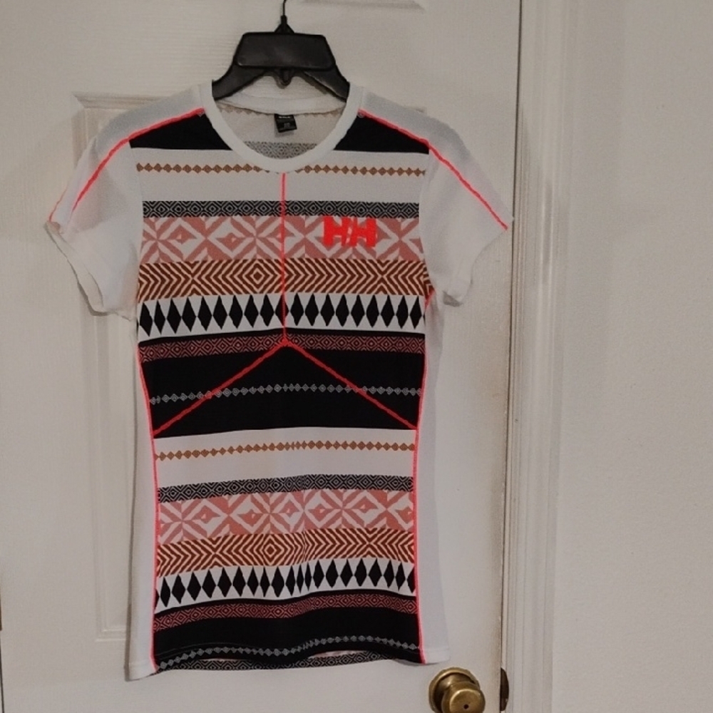 Helly Hansen Geometric Patterned T-Shirt M